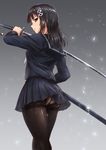  ass pantsu pantyhose seifuku sword tori_(puru0083) 