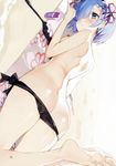  ass bikini feet matsui_hiroaki panty_pull re_zero_kara_hajimeru_isekai_seikatsu rem_(re_zero) screening swimsuits topless 