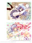  bikini_top cleavage gochuumon_wa_usagi_desu_ka? kafuu_chino open_shirt ryohka seifuku sweater thighhighs tippy_(gochuumon_wa_usagi_desu_ka?) ultra_super_anime_time 