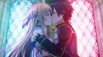  asuna_(sword_art_online) game_cg kirito sword_art_online tagme 