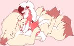  2017 3_fingers 3_toes ambiguous_penetration anthro anthro_on_feral bestiality black_nose blue_eyes blush canine claws cowgirl_position digital_media_(artwork) dipstick_tail drooling embrace female feral folded_ears fur hair larger_male lycanroc lying male male/female mammal midnight_lycanroc multi_tail multicolored_fur multicolored_tail navel ninetales nintendo on_back on_top penetration pok&eacute;mon pok&eacute;mon_(species) red_fur red_theme rokonrico_(artist) saliva sex simple_background size_difference star tan_fur teeth toe_claws toes tongue tongue_out two_tone_fur video_games white_fur white_hair 