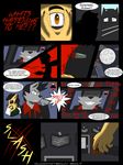  anthro canine claudio_ricci_(djcoyoteguy) clothed clothing comic coyote dialogue djcoyoteguy dog greyhound male mammal ruben_(djcoyoteguy) text 