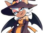  &lt;3 5 2017 aimf0324 anthro bat breasts clothing fangs female halloween hedgehog holidays mammal rouge_the_bat solo sonic_(series) wings witch_costume 