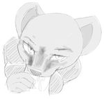  anthro breasts cum cum_in_mouth cum_inside faceless_male feline fellatio female glue_studios greyscale male mammal monochrome oral panther penis rimba_racer sex tamira_(rimba_racer) vono 