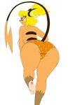  anthro blonde_hair butt clothing deadpliss eyewear feet female hair ipan jessica_(aj_the_flygon) nintendo panties pok&eacute;mon pok&eacute;mon_(species) raichu solo underwear video_games 