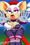  ahegao bat big_breasts breasts cloudz dreamcastzx1 echidna female fondling hedgehog huge_breasts knuckles_the_echidna looking_pleasured male mammal monotreme rouge_the_bat sonic_(series) 