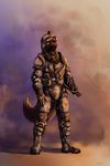  anthro armor balaclava boots camo canine clothing eyewear flak_jacket footwear gloves goggles gun heavy helmet infantry kneepad mammal marsonaut ranged_weapon shotgun shoulder_pads soldier solo tactical uniform weapon wolf 