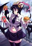  1girl filia_(skullgirls) food skullgirls solo 