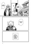  bag blush buchi canine clothing comic dog english_text kemono kinoshita-jiroh mammal mekko_rarekko obese overweight text translated uniform yamano_taishou 