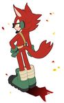  2017 anthro big_head black_nose canine clothing custom_character_(sonic_forces) eyewear fur glasses gloves male mammal sonic_(series) sonic_forces toony tteum93 video_games wolf 