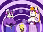  2017 ambiguous_gender anthro big_breasts breasts chao cleavage clothed clothing controller dr._chaos female glowing glowing_eyes group hair hi_res hypnosis lady_walrus lagomorph mammal marine mature_female mind_control mother nipples open_mouth parent partially_clothed pinniped rabbit remote_control sonic_(series) sonic_boom vanilla_the_rabbit walrus 