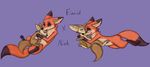  2017 anthro better_version_at_source canine disney duo fennec finnick fox foxyfennecfox_(artist) fur male male/male mammal multiple_positions nick_wilde toony zootopia 