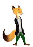 2017 anthro canine clothing disney fox fur male mammal marema_kishin nick_wilde solo zootopia 