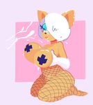  2017 anthro bat big_breasts black_tape blue_eyes breasts clothing cum cum_on_breasts cum_on_face cumshot digital_media_(artwork) dogma ejaculation female fishnet gloves hair hair_over_eye half-closed_eyes hi_res kneeling mammal nipple_tape orgasm pasties presenting presenting_breasts rouge_the_bat simple_background slightly_chubby smile solo sonic_(series) tape unseen_male white_hair 