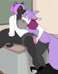  anthro big_breasts black_nose blush braixen breast_size_difference breasts cadence_(lupercawolf) canine circe_(lupercawolf) classroom cleavage clothed clothed_sex clothing cum cum_in_pussy cum_inside dickgirl duo eyebrows eyelashes eyes_closed eyeshadow eyewear fan_character female glasses hair happy happy_sex intersex jailbird makeup mammal mature_female nintendo nipple_bulge nipples orgasm pants partially_clothed penetration penis pok&eacute;mon pok&eacute;mon_(species) purple_hair red_nose school sex shiny_pok&eacute;mon shirt skirt smile student teacher teacher_and_student unprofessional_behavior vaginal vaginal_penetration video_games wolf 