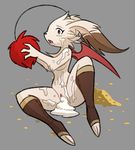  anthro breasts chobin clitoris clothing coin cum cum_in_pussy cum_inside cum_on_chest cum_on_leg female final_fantasy fur legwear moogle nude prostitution pussy simple_background square_enix stockings video_games white_fur wings 