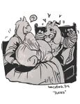  &lt;3 2017 ? anthro asriel_dreemurr athletic bed big_breasts big_penis black_sclera blush breasts bulge caprine duo female goat god_of_hyperdeath humor incest inktober male mammal mother mother_and_son parent pazuri penis pwcsponson restrained sex son titfuck toriel undertale video_games 