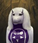 2016 anthro boss_monster breasts caprine clothed clothing female fur goat horn mammal radian solo toriel undertale video_games white_fur 
