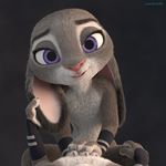  2017 3d_(artwork) adamb/fluffy anthro blender_(software) digital_media_(artwork) disney duo female female/female first_person_view fur hi_res judy_hopps lagomorph looking_at_viewer lying mammal nude on_top rabbit selfcest sitting square_crossover zootopia 