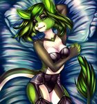  adorableinall_(artist) anthro feline female hi_res lion mammal model pinup pose rubber seductive solo trix_avenda 