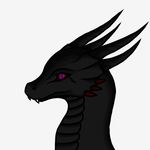  dragon horn invalid_color invalid_tag leviathan magic portrait purple_eyes scales scalie spikes spines teeth viath 