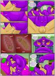  a_(character) arbok bed comic female forked_tongue hi_res human inside internal kissing larger_female livinlovindude male male/female mammal nintendo penetration penis pleasured_face pok&eacute;mon pok&eacute;mon_(species) purple_scales pussy reptile saliva scales scalie sex size_difference smaller_male snake snake_hood text tongue vaginal vaginal_penetration video_games 