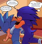  anal anal_fingering big_breasts big_butt big_penis breasts butt crossgender dreamcastzx1 duo female fingering hedgehog hornybunny huge_penis male mammal penis selfcest sonic_(series) sonic_the_hedgehog square_crossover 