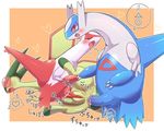  &lt;3 2017 anal anal_penetration animal_genitalia bisexual blush ecru_(artist) erection female feral feral_on_feral flygon group group_sex japanese_text latias latios legendary_pok&eacute;mon looking_pleasured male male/female male/male male_penetrating nintendo nude open_mouth penetration penis pok&eacute;mon pok&eacute;mon_(species) pussy pussy_juice red_eyes sex simple_background text threesome tongue tongue_out vaginal vaginal_penetration video_games 