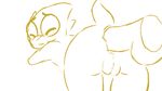  alphys anal anal_penetration animated balls big_penis bouncing_balls disembodied_penis eyes_closed eyewear female glasses male mew_(artist) penetration penis pussy simple_background solo_focus undertale video_games white_background 