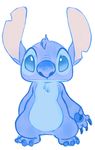  2013 4_fingers :| alien blue_eyes blue_fur blue_nose chest_tuft colored_sketch digital_drawing_(artwork) digital_media_(artwork) disney experiment_(species) fur head_tuft hi_res jeibon lilo_and_stitch looking_at_viewer notched_ear simple_background solo stitch tuft white_background 