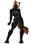  aggrobadger alpha_channel alsatian_dog anthro assassin boots breasts canine clothing cocky dog dora_schutzhund female footwear gloves grin hair mammal rubber simple_background skinsuit smile solo tight_clothing transparent_background 