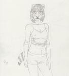  anthro braless cassie_lawton clothing dreadwolfclaw1990 female hi_res looking_at_viewer mammal nipples procyonid raccoon smile underwear 