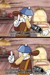  accent comic cuphead_(game) english_text humor kaiser_helmet mammal manachi34 microphone rat rodent text werner_werman 