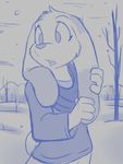  2017 4_fingers anthro clothed clothing digital_media_(artwork) female hi_res infinitedge2u lagomorph mammal rabbit sketch 