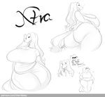  &lt;3 big_breasts big_butt breasts butt canine cherrikissu dog dogmom female fluffy fluffy_ears fluffy_tail looking_at_viewer looking_back mammal saluki slightly_chubby solo text thick_thighs voluptuous wide_hips 