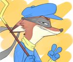  2017 anthro canine charliebarkinq clothing disney fox fur hi_res male mammal nick_wilde sly_cooper sly_cooper_(series) video_games zootopia 