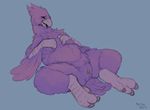  2017 anthro avian beak bird black_eyes blue_background blush chocobo d-sui digital_drawing_(artwork) digital_media_(artwork) feathers female final_fantasy grey_scales looking_at_viewer open_mouth pink_pussy presenting presenting_pussy purple_feathers pussy scales signature simple_background sitting slightly_chubby smile solo spread_legs spreading square_enix sweat talons tuft video_games 