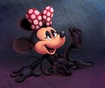  anthro barefoot disney feet female mammal minnie_mouse mouse nipples nude red_bow rodent sodajoik solo 