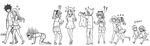  !? 1girl 2boys age_progression all_fours arm_holding arm_hug bad_end bag closed_eyes comic constricted_pupils crossdressing defeat dress english faceless faceless_male floating_heart greyscale hair_ribbon hand_on_another's_arm heart holding_hands long_hair monochrome multiple_boys netorare original orz otoko_no_ko peach_(momozen) pleated_skirt ribbon school_uniform serafuku short_dress silent_comic simple_background skirt sparkle spiked_hair sweatdrop thighhighs white_background yaoi zettai_ryouiki 