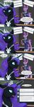  2017 ask_blog blue_eyes book clothing comic crown dialogue duo english_text equine eyeshadow fangs female friendship_is_magic hair horn makeup mammal my_little_pony nightmare_moon_(mlp) purple_eyes purple_hair question silfoe slit_pupils text tumblr twilight_sparkle_(mlp) unicorn uniform 