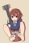  barefoot feet guitar hirasawa_yui k-on! salpin soles toes 