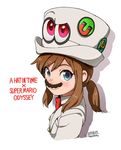  a_hat_in_time aerosol_(artist) brown_hair cosplay crossover facial_hair hat hat_kid highres image_sample mario mario_(cosplay) mario_(series) mustache ponytail super_mario_bros. super_mario_odyssey top_hat tumblr_sample 