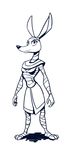  amunet anthro breasts canine ducktales ducktales_(2017) egyptian female jackal mammal smile solo unknown_artist wrappings 
