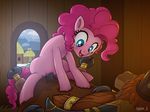  2017 bovine equine erection female friendship_is_magic horse male male/female mammal my_little_pony penetration penis pinkie_pie_(mlp) prince_rutherford_(mlp) pussy pussy_juice syoee_b vaginal vaginal_penetration yak 