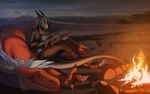  anthro avi axis camp dragon feral firepit gun ranged_weapon totesfleisch8 weapon 