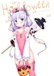  halloween kanna_kamui kobayashi-san_chi_no_maid_dragon leotard nyatrix thighhighs 