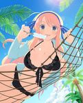  1girl biki blonde_hair katsuragi_(senran_kagura) popsicle senran_kagura solo 