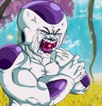  alien crying detailed_background dragon_ball flower frieza humanoid male muscular muscular_male not_furry plant reaction_image suicide tears teeth tree unknown_artist vein 