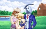  absol anthro antoine_(velociripper) barbearian brother czekoladozaur daffodil_(velociripper) daughter family father hybrid leia_(velociripper) leo_(velociripper) mother nintendo parent pok&eacute;mon pok&eacute;mon_(species) sibling sister smeargle son video_games 