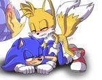  all_fours anal angelofhapiness canine clothing cum doggystyle fox from_behind_(disambiguation) from_behind_position gloves hedgehog hot_dogging male male/male mammal miles_prower sex sonic_(series) sonic_the_hedgehog 